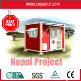 Temporarily Built Fireproof Prefab House for Site Hospital