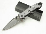 Udtek00150 OEM Extrema Ratio Mf2 Folding Knife of Grey Edition for Camping