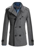 Men's Stylish Double Breasted Trench Coat Overcoat
