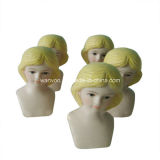 Unique Ceramic Doll Ornament for Holiday Decorations