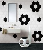 Morden Pure Color Glazed Ceramic Hexagon Floor&Wall Tile/Bedroom Decoration