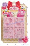 Rabbit & Bear Square Molds B, Moldeling Clay (S471107, stationery)