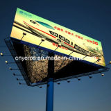 Pole Rotating Three Faces Outdoor Advertising Billboard