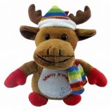 Plush Stuffed Custom Deer Christmas Toys