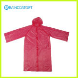 Cheap Disposbale Long Sleeve PE Raincoat Rpe-072