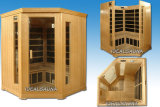 Infrared Corner Sauna for 4 Person, Home Sauna (IDS-LH350)