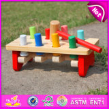 2015 Knocking Table Pounding Bench Toddler Toy, Eco-Friendly Handmade Wooden Toy for Kids, Hitting Toy, Kids Knocking Toy W11g017
