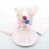 Paper Tableware Set for Party and Holiday Decoration