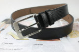 Men's Leather Belt with Pin Buckle (DB704)