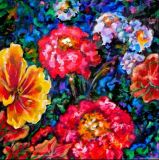 Flowers Oil Painting (MH--1)