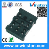 Miniature Black Color Timer Industrial Relay Socket with CE