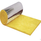Yellow Color Pipe Heat Insulation Roll Aluminum Foil Glass Wool