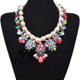 Pearl Imitation Crystal Rhinestone Costume Necklace Jewellery Fashion Jewelry