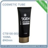 (CTB100-002) Plastic PE Round and Flat Shape Cosmetic Flexible Tube