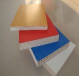 Woodgrain Color Decorative Melamine Plywood