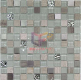 Stainless Steel Mix Marble and Glass Mosaic (CS073)