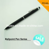 Black Capasitive Touch Stylus Ballpoint Pen