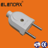 European Style 2pin Power Plug with Earth (P7052)