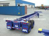 40' Gooseneck Container Chassis with Two Axles (ZJV9402TJZ)