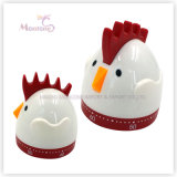 Promotional Gift Fashion Chick-Shaped Plastic Mechanical Cooking Kitchen Timer