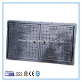 En124 A15 860X1410mm Black Square Composite Telecom Manhole Cover and Frame