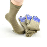 Men Custom Logo Cotton Army Socks