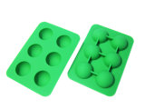 Food Grade 6 Cavity Silicone Ball Shape Ice Cube Tray