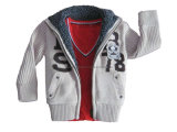 Children's Cotton Cardigan Jacket (KX-CB1)