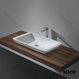 Acrylic Solid Surface Modern Style Bathroom Basin & Sink
