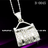 Fashion 925 Sterling Silver Jewellery with CZ (B-0045)