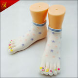 Single Toe Sock with White