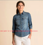 Lady's Jeans Shirts (JL04106)