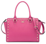 Lady Shopping Bag Women Rivet Handbag (WB126)