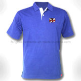 Classic Polo Shirt (contrast collar, with embroidery)