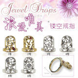 Romantic Super Shining Hollow out Fingernails Ring Jewellery