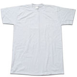 Lowest Price Simple Design Popular Polyester Fiber Heat Transfer T-Shirt