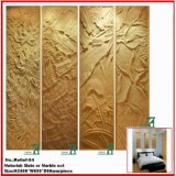 Interior Decorative Natural Stone Relief Carving (YKRF-04)