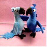 Stuffed Blue Birdie Toy