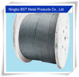Galvanized Wire Rope for Auto (6*19 or 7*19, 3mm-15mm)