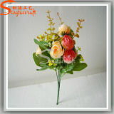 Classic Style Banquet Decoration Artificial Plant Rose Silk Flowers