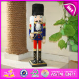 2015 Funny Wooden Christmas Toy for Kids, Wooden Toy Christmas for Children, Wooden Soldier Nutcracker for Christmas Gift W02A044b