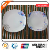 12PCS Square Shape Porcelain Tableware
