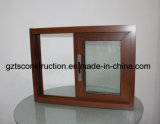 100 Series Aluminium Profile Double/Single Glazed Sliding Window with Vent