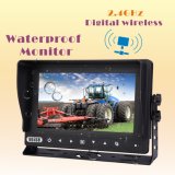 Wireless Backup Waterproof Monitor for Farm Tractor, Combine, Cultivator, Plough, Trailer, Truck, Barn Vision