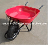 Qingdao Home and Garden Wheel Barrow Have Steel Tray