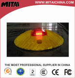 Rubber Speed Bumps with Reflective Solar Road Stud (JSD-09C)