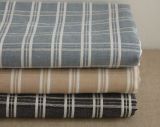 Yarn-Dyed Checked Linen Fabric, Yarn: 21s*21s Density: 60*56/Inch