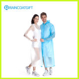 Unisex Transparent Long PVC Raincoat Rvc-017