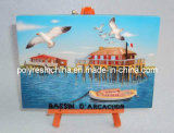 Polyresin Souvenirs Plaque with Beach View