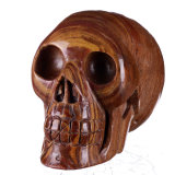 Natural Unnamed Jasper Skull/Skeleton Healing Crystals Carving #7f42